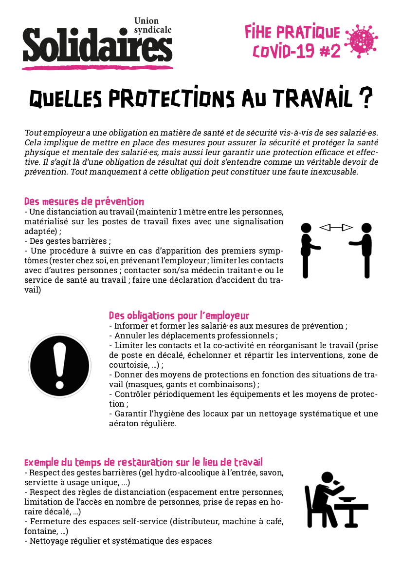 fiche pratique covid-19 protections au travail 